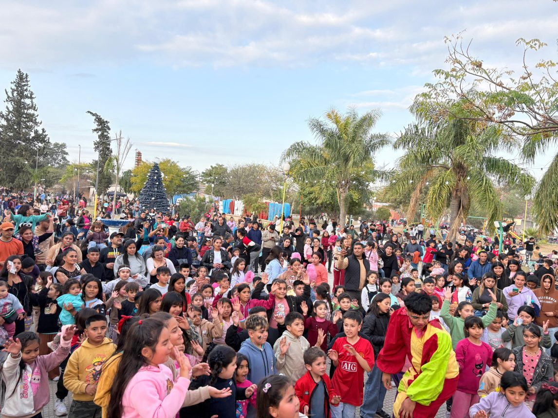 Una fiesta inolvidable: Pozo Hondo vivió un multitudinario Día del Niño