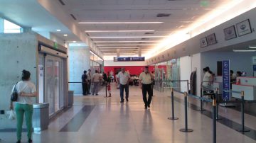 Suspendieron el vuelo de Santiago a Buenos Aires por el temporal