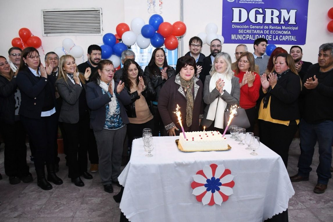 La Dirección de Rentas de la municipalidad celebró su 87º aniversario