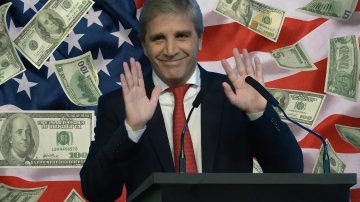Caputo figura entre los tres funcionarios más ricos del Gobierno nacional