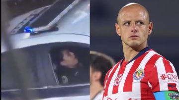 VIDEO: Captan a policías teniendo intimidad en una patrulla y “Chicharito” Hernández es involucrado en la polémica
