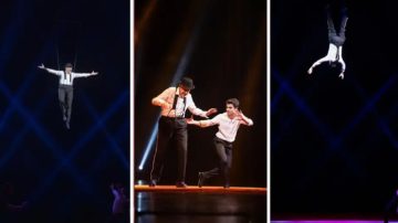 Alberto Cormillot deslumbró a sus 86 años al hacer acrobacias a 15 metros de altura