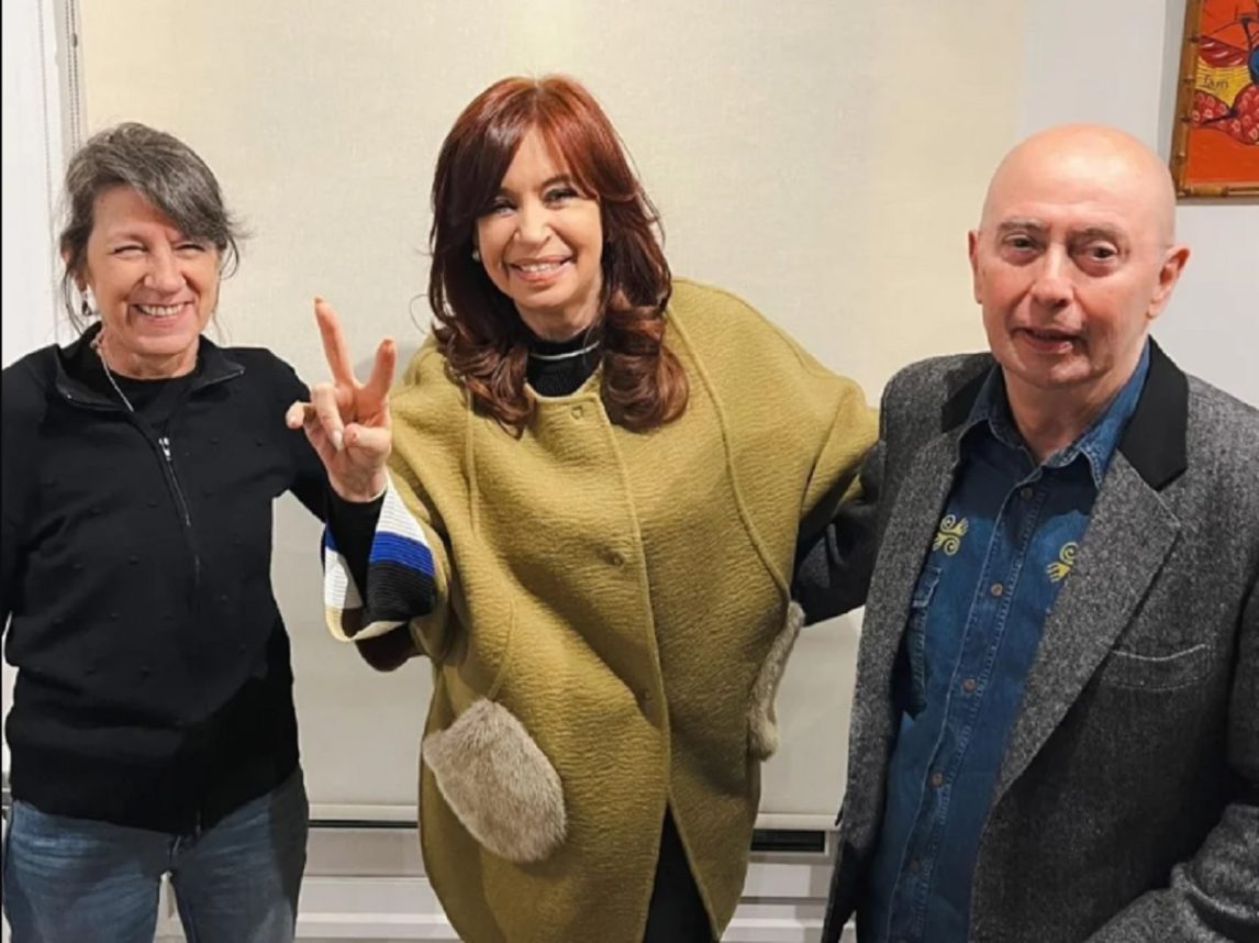 La foto de Cristina Kirchner y el Indio Solari a tres años del intento de asesinato a la ex presidenta