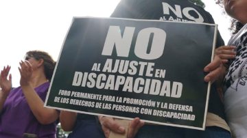 Santiago del Estero se suma a la jornada federal en contra del veto a la emergencia en discapacidad