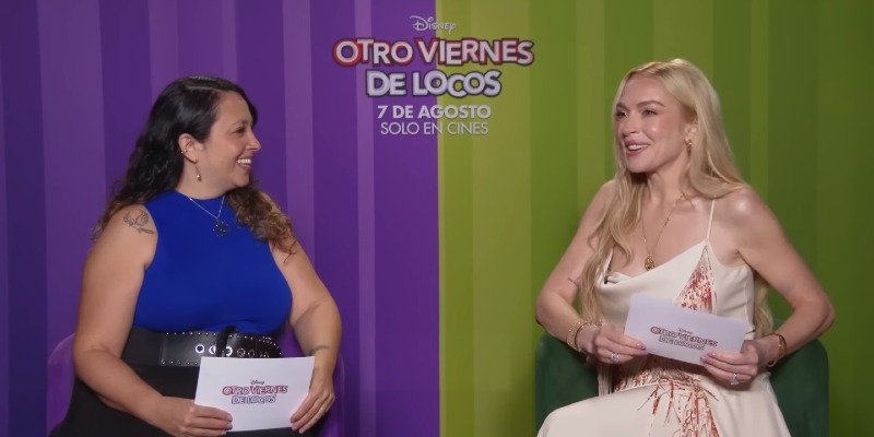 El emotivo encuentro entre Lindsay Lohan y la mujer que hizo su doblaje latino en todas sus películas