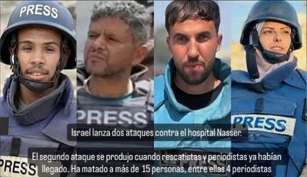 Video: Israel atacó un hospital de Gaza y dejó al menos 19 muertos, cuatro de ellos periodistas