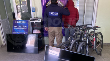 Tras allanamientos en los barrios Huaico Hondo, Belén y Los Lagos recuperan importantes bienes