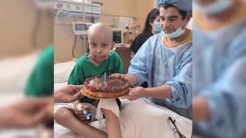 La lucha de Benja: tiene leucemia y recibió el mejor regalo de su vida
