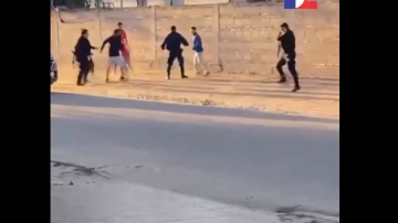 Video: incidentes en Forres entre hinchas de Atlético y Unión Santiago