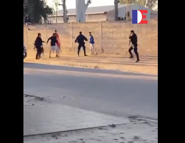 Video: incidentes en Forres entre hinchas de Atlético y Unión Santiago