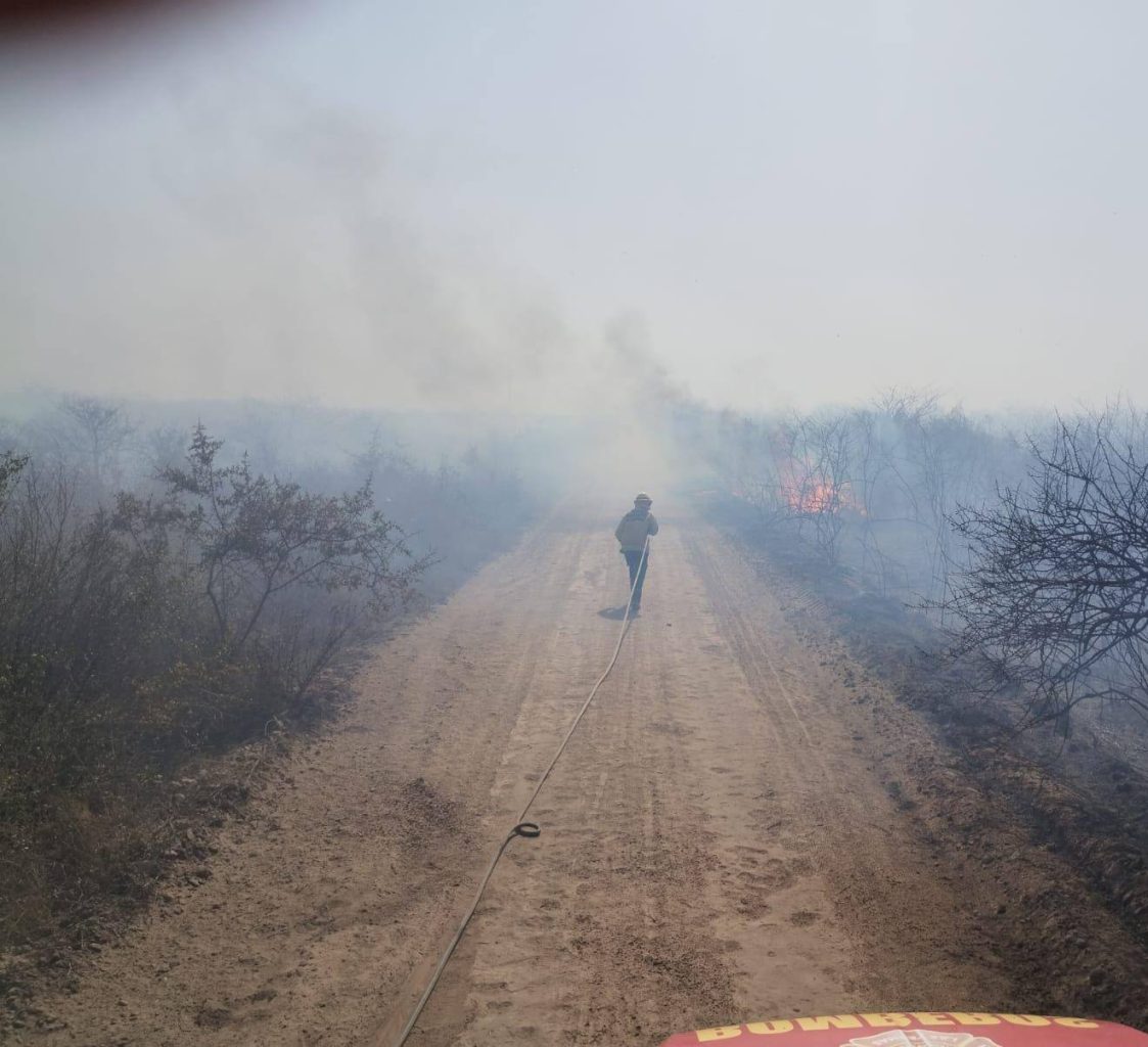 Bomberos de Termas reportaron 22 incendios en menos de una semana: “Todos causados por negligencia o mala intención”
