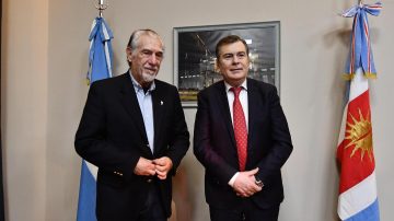 Zamora participó de la presentación del libro “Almas Quemadas” de Federico Storani