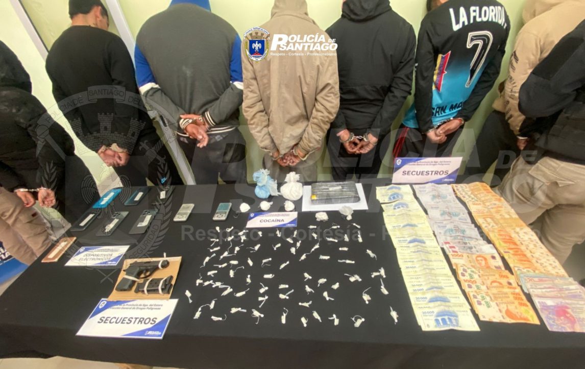 Cayó el clan Rocha: cocaína, vehículos, millones en efectivo y un arsenal en La Banda