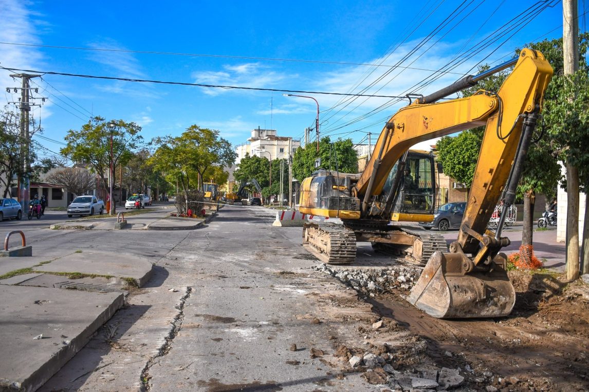 Inhabilitan la Av. Colón entre Libertad y San Martín por trabajos de repavimentación