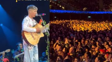 Adolescente suncheño conquistó la peña FAlklore! de Milo J y Mex en el Movistar Arena