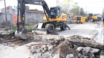 Comenzó con la reparación de un importante tramo de calle Diaguitas en el barrio Don Bosco