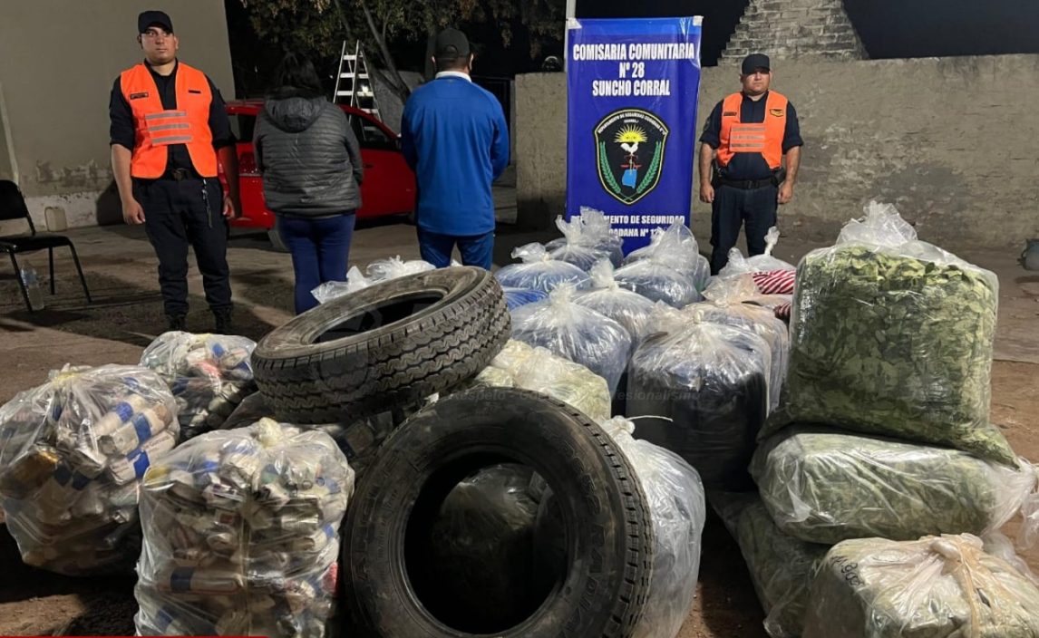 Suncho Corral: Secuestraron más de 700 kilos de hojas de coca