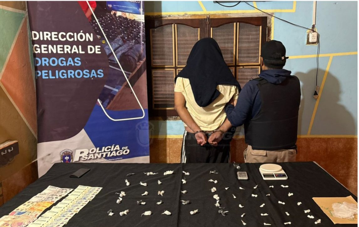 Añatuya: Aprehendieron a un hombre de 45 años y desarticularon un punto de venta de drogas