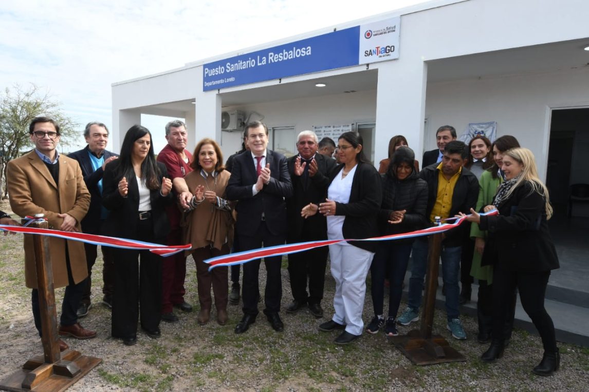 Zamora inauguró obras en Loreto: “Uno de los grandes desafíos es ir llegando con el sistema de salud al territorio”