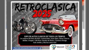 Retroclásica 2025, una propuesta imperdible para los amantes de los autos y motos antiguas