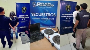 Allanamientos permiten recuperar bienes robados: hay dos ladrones detenidos