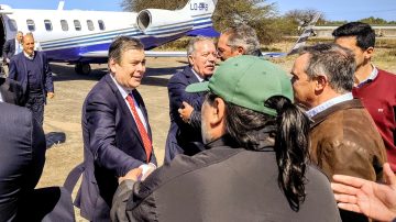 MOCASE VC acompañó al gobernador Zamora en la apertura de la Expo Rural de Quimilí