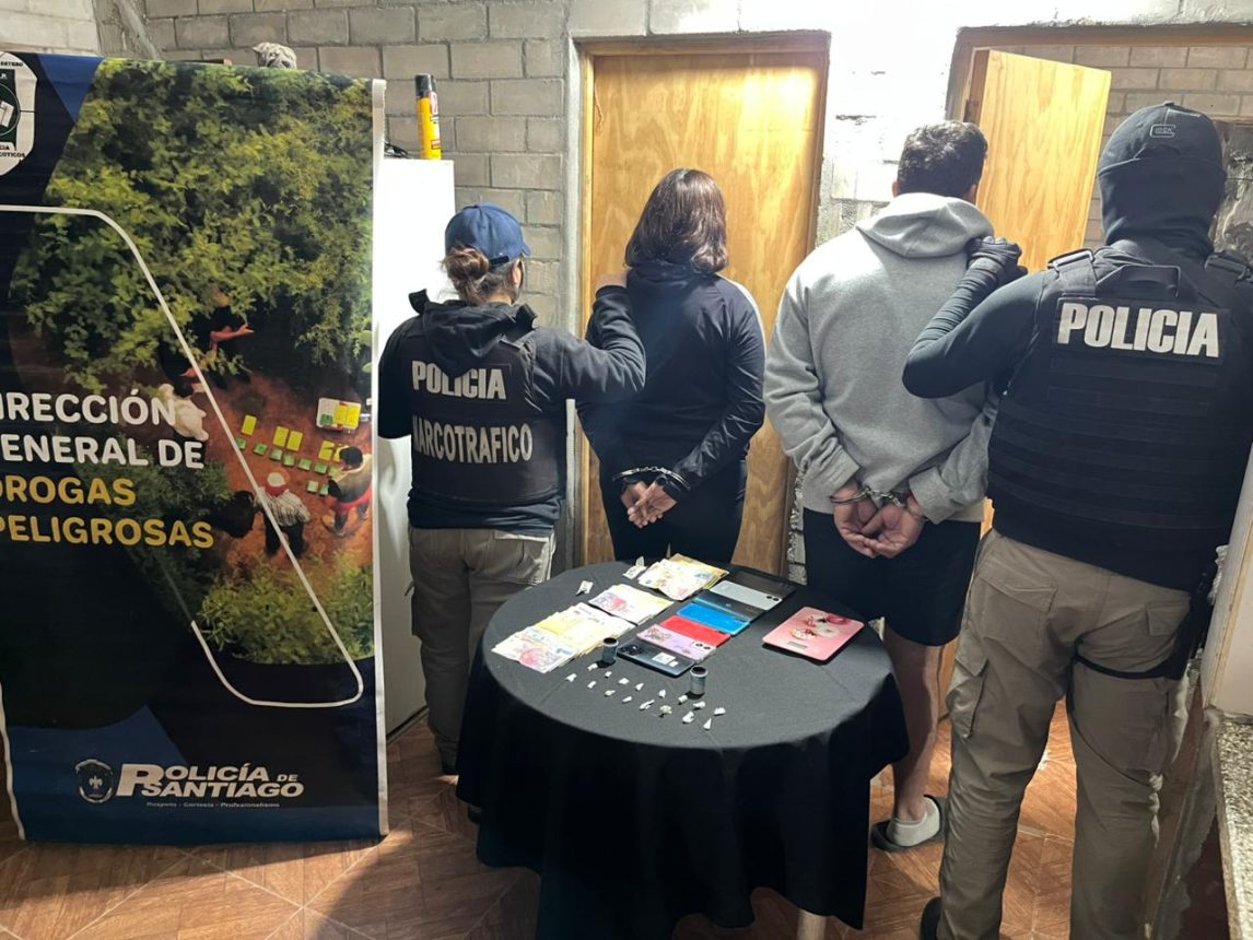Cae búnker de venta de drogas en Clodomira y secuestran cocaína, celulares y miles de pesos en efectivo