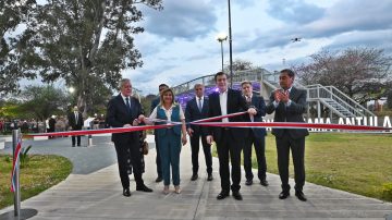Zamora y Fuentes inauguraron el parque “Mama Antula”: características del nuevo espacio verde de la ciudad