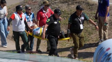 Competidor riojano de BMX sufrió un fuerte accidente durante la semifinal