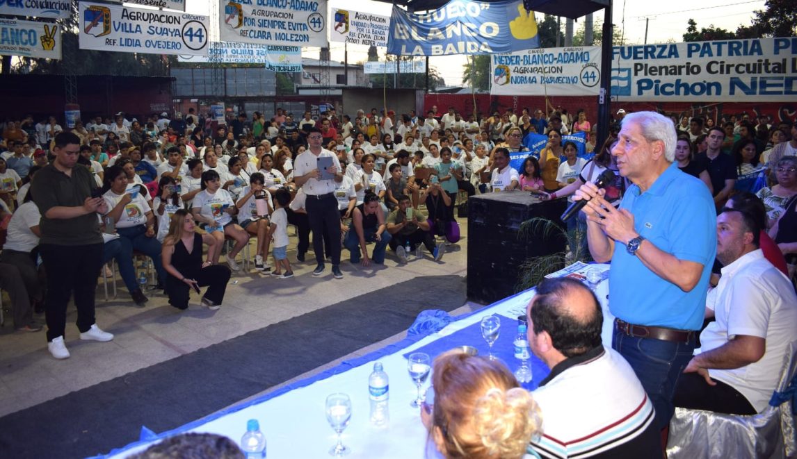 Neder: “Tengo bien claro lo que represento y cuál es mi compromiso permanente”
