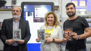Norma Fuentes participó de una disertación y recorrió la Feria Provincial del Libro