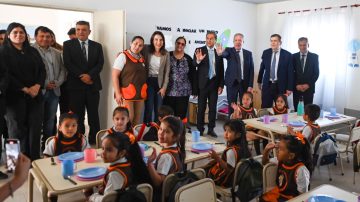 Pinto: inauguraron un jardín de infantes y entregaron viviendas sociales con presencia de Zamora, Suárez y Silva Neder