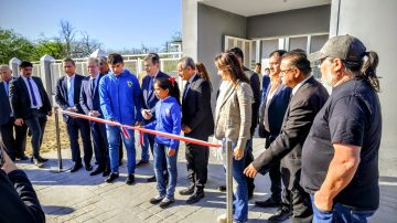 El MOCASE VC acompañó al gobernador Zamora en la inauguración de obras en Mitre y Aguirre