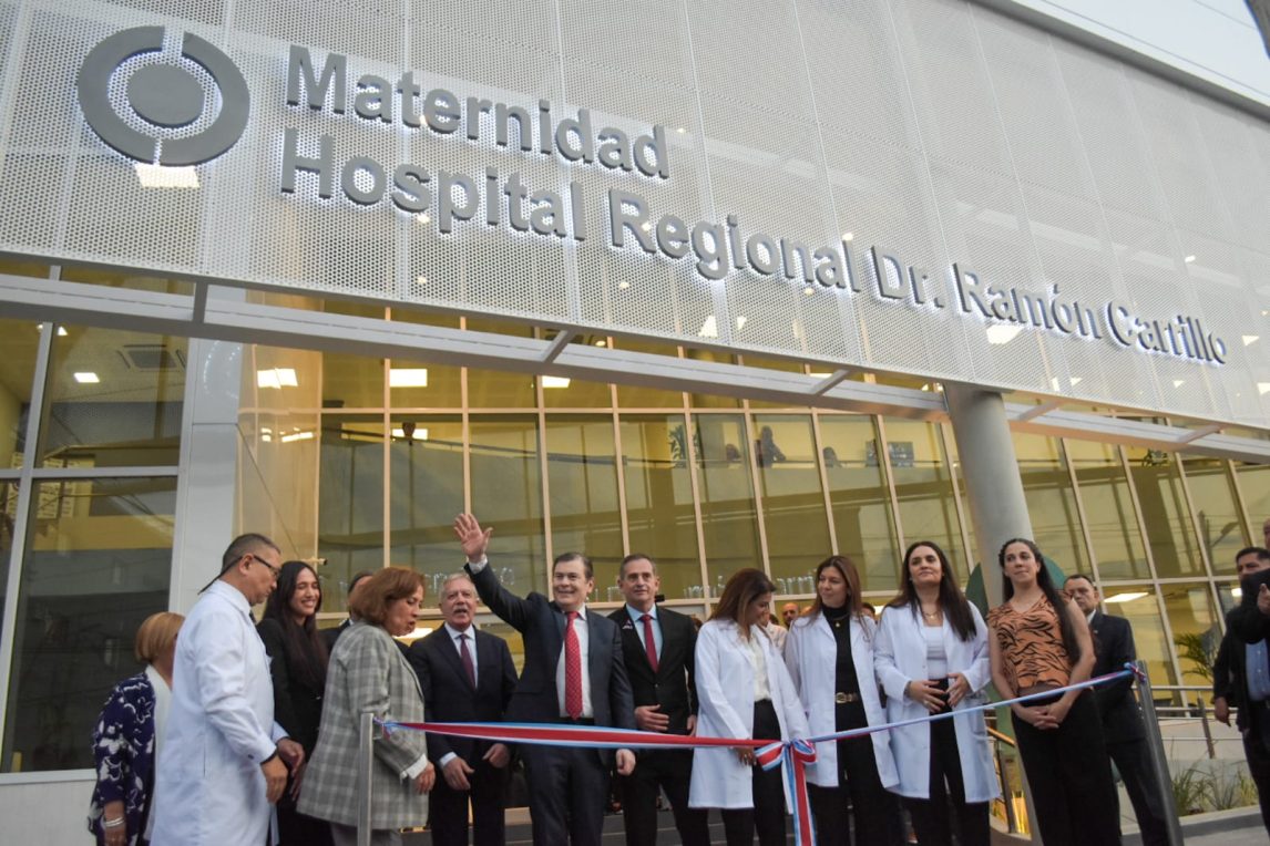 Inauguraron la ampliación del Servicio de Maternidad en Hospital Regional