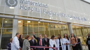Inauguraron la ampliación del Servicio de Maternidad en Hospital Regional