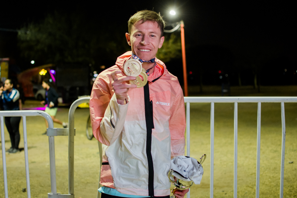 Nery Chávez, el campeón de “Info en Movimiento” sorprendió en la Maratón de Buenos Aires