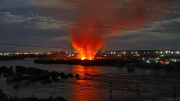 Incendio de pastizales frente a la Isla Tara Inti generó temor en Las Termas