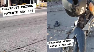 Reclamo viral en redes: buscan al dueño de un auto que chocó y se fugó sin ofrecer ayuda