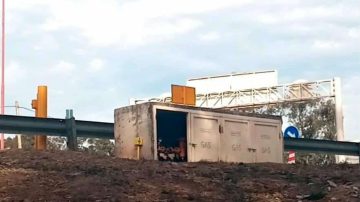 Fuga de gas en una casilla cercana a una estación de servicio causó preocupación