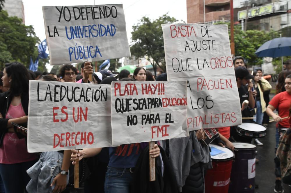 Convocan a la Marcha Federal Universitaria en defensa de la Ley de Financiamiento Universitario