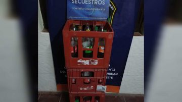 Recuperan tres cajones de bebidas que robaron en el barrio Agua y Energía