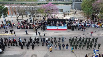 La Banda celebró su 113° aniversario con acto oficial y desfile cívico militar