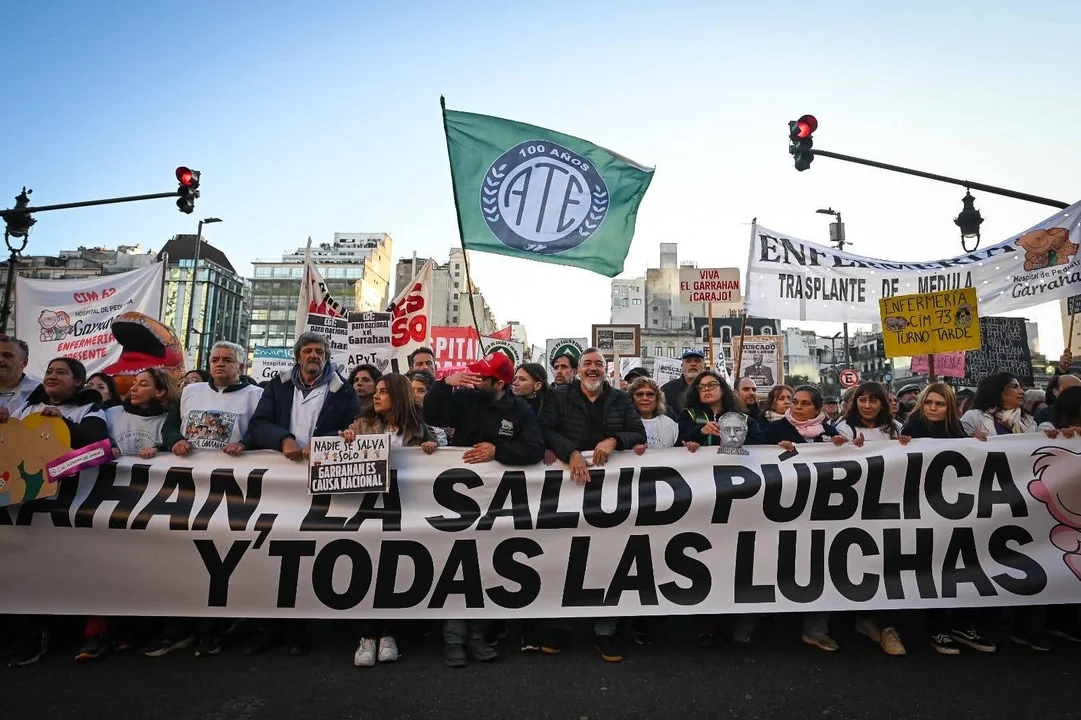 Paro nacional de ATE: trabajadores estatales se movilizan contra los vetos