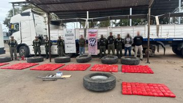 Detalles de la logística narco fallida para trasladar 417 kilos de cocaína: hay 8 detenidos