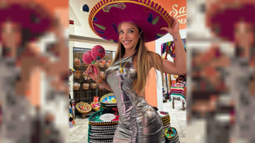 Se conocieron las imágenes comprometedoras de Evangelina Anderson con un futbolista