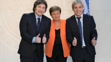 Milei y Caputo se reunirán este martes con la jefa del FMI mientras Argentina busca un préstamo de EEUU