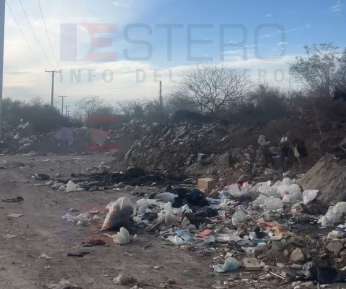 Un problema de nunca acabar: Vecinos denuncian quema de basura en el barrio Procrear de La Banda