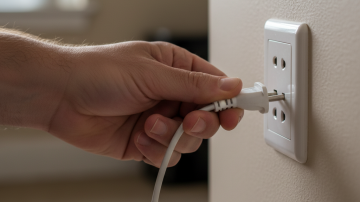 Fernández: Sufrió una descarga eléctrica mientras manipulaba un electrodoméstico