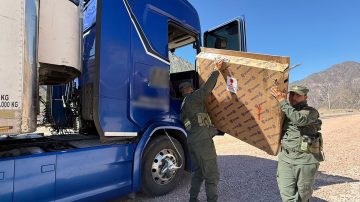 Más de 90 millones en mercadería ilegal quedaron en manos de Gendarmería