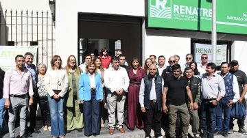 La intendente Norma Fuentes asistió a la inauguración de la delegación del RENATRE